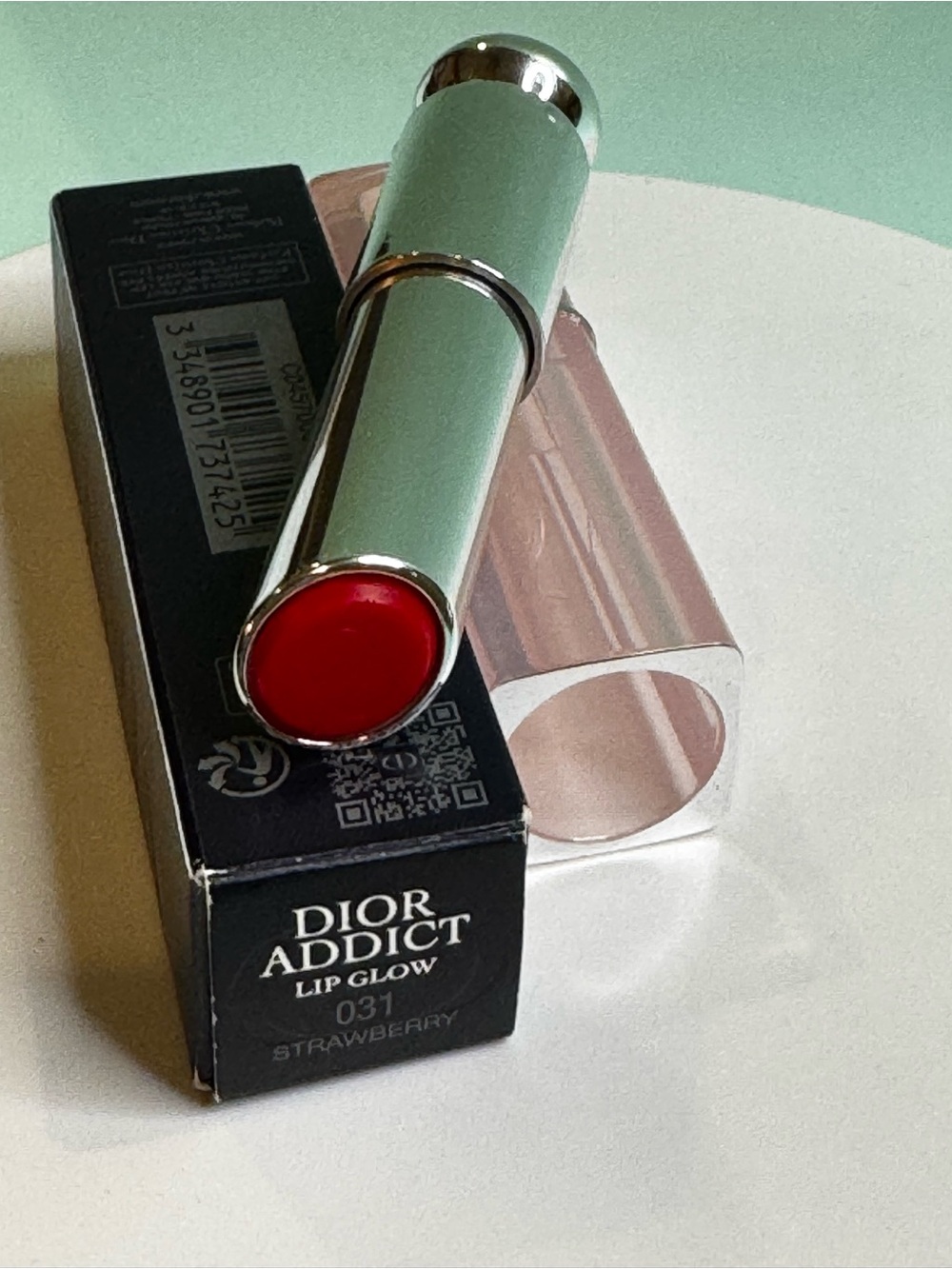 Dior Addict Lip Glow 031 Strawberry Red Balm 🎉 NWB